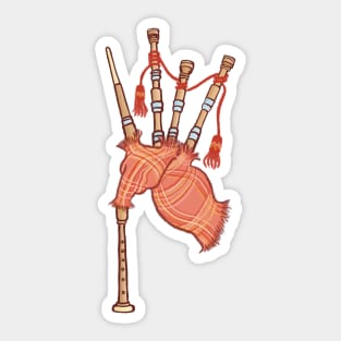 Bagpipes Sticker